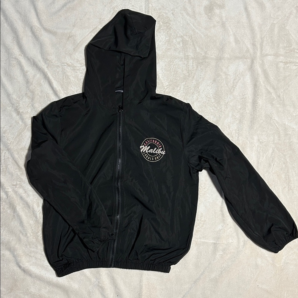 Brandy Melville Black Bomber Jacket